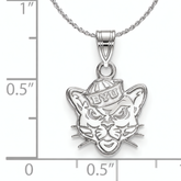 Sailor Coug small silver pendant with measurements
